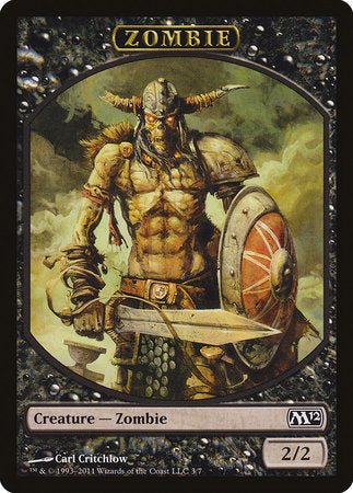 Zombie Token [Magic 2012 Tokens] | Fandemonia Ltd