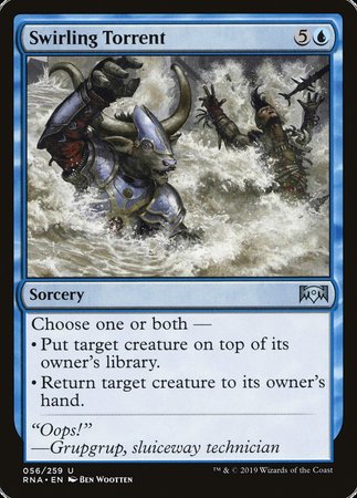 Swirling Torrent [Ravnica Allegiance] | Fandemonia Ltd