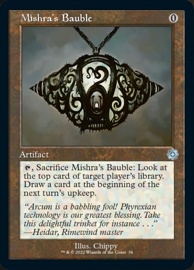 Mishra's Bauble (Retro) [The Brothers' War Retro Artifacts] | Fandemonia Ltd