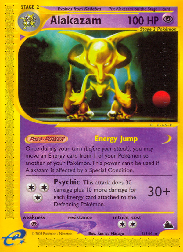 Alakazam (2/144) [Skyridge] | Fandemonia Ltd