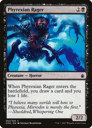 Phyrexian Rager [Commander Anthology] | Fandemonia Ltd