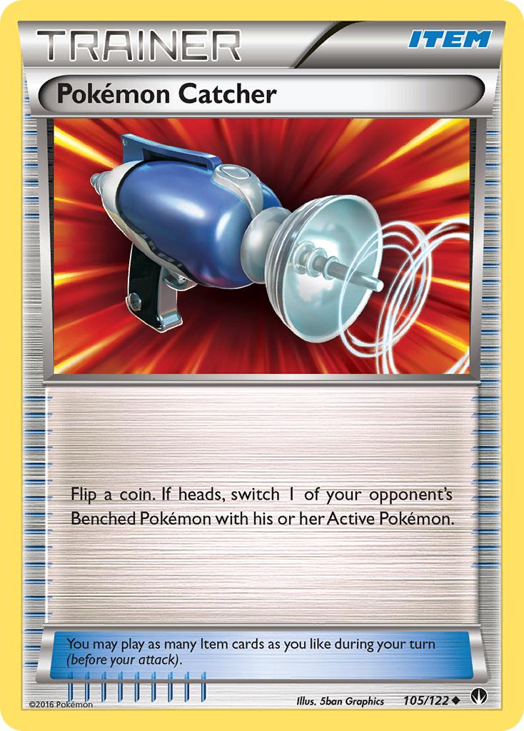 Pokemon Catcher (105/122) [XY: BREAKpoint] | Fandemonia Ltd