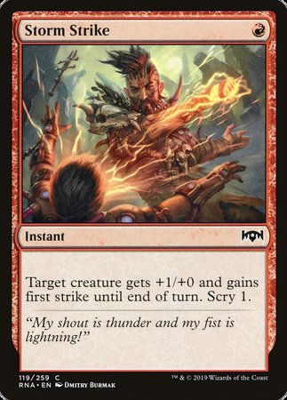 Storm Strike [Ravnica Allegiance] | Fandemonia Ltd