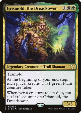 Grismold, the Dreadsower [Commander 2019] | Fandemonia Ltd