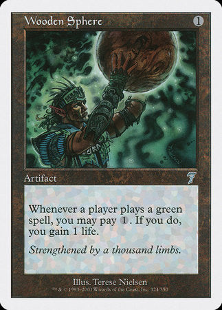 Wooden Sphere [Seventh Edition] | Fandemonia Ltd