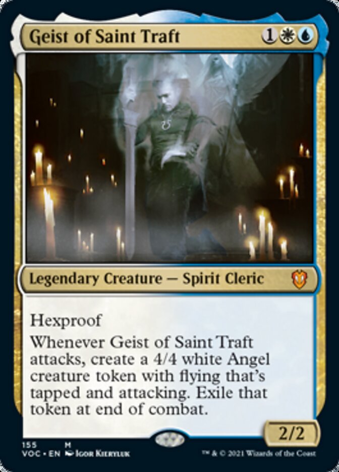 Geist of Saint Traft [Innistrad: Crimson Vow Commander] | Fandemonia Ltd