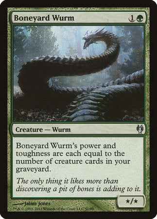 Boneyard Wurm [Duel Decks: Izzet vs. Golgari] | Fandemonia Ltd