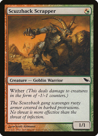 Scuzzback Scrapper [Shadowmoor] | Fandemonia Ltd