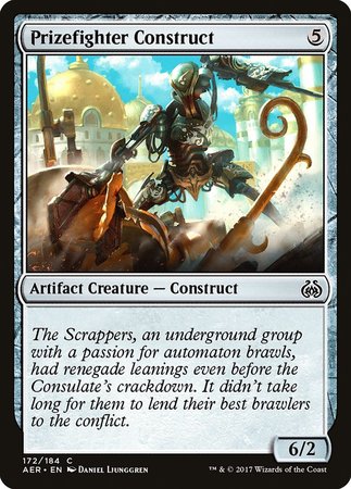 Prizefighter Construct [Aether Revolt] | Fandemonia Ltd