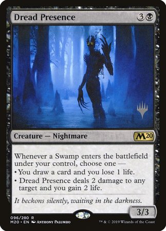 Dread Presence [Core Set 2020 Promos] | Fandemonia Ltd