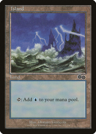 Island (335) [Urza's Saga] | Fandemonia Ltd