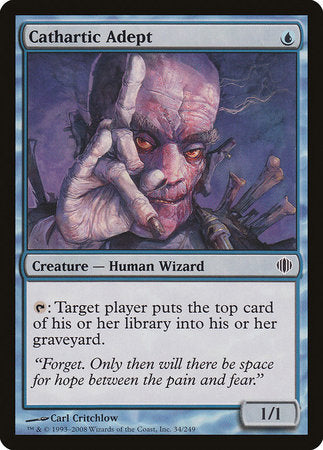 Cathartic Adept [Shards of Alara] | Fandemonia Ltd