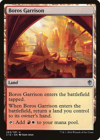 Boros Garrison [Commander 2016] | Fandemonia Ltd