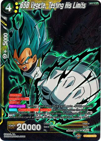 SSB Vegeta, Testing His Limits (SPR) (BT5-083) [Miraculous Revival] | Fandemonia Ltd