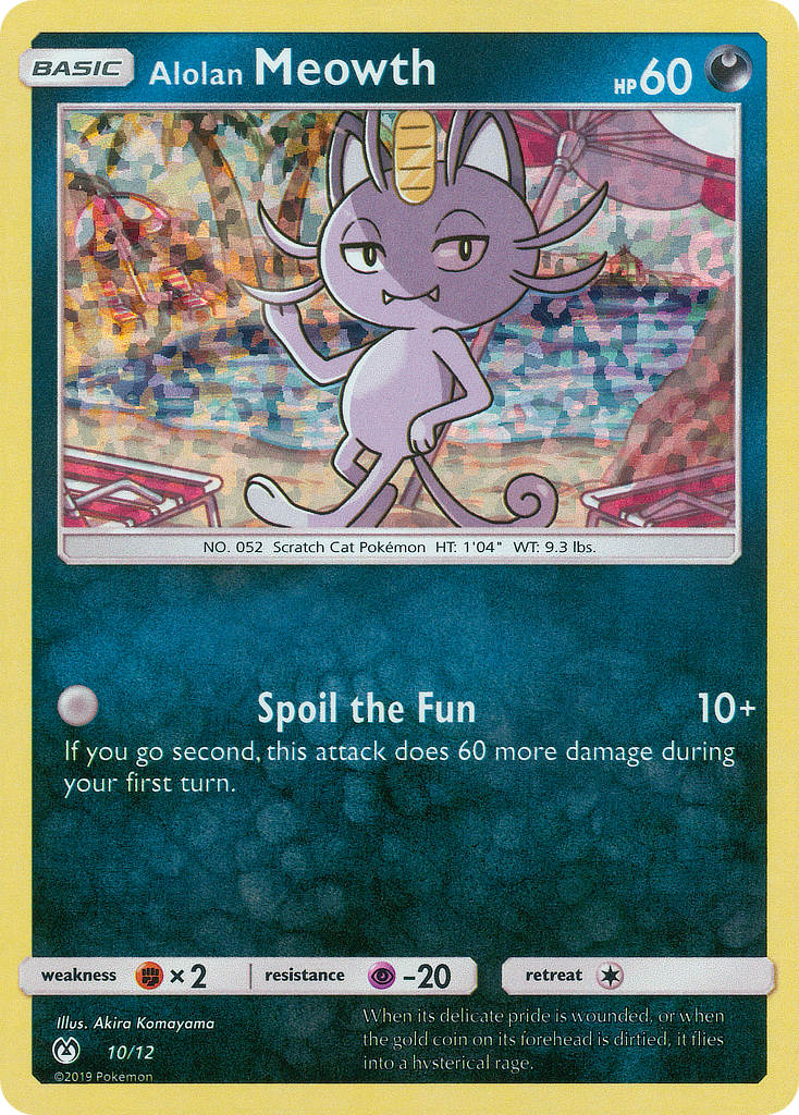 Alolan Meowth (10/12) [McDonald's Promos: 2019 Collection] | Fandemonia Ltd