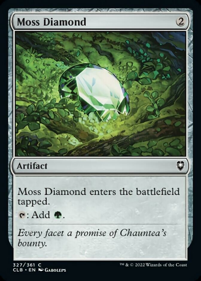 Moss Diamond [Commander Legends: Battle for Baldur's Gate] | Fandemonia Ltd