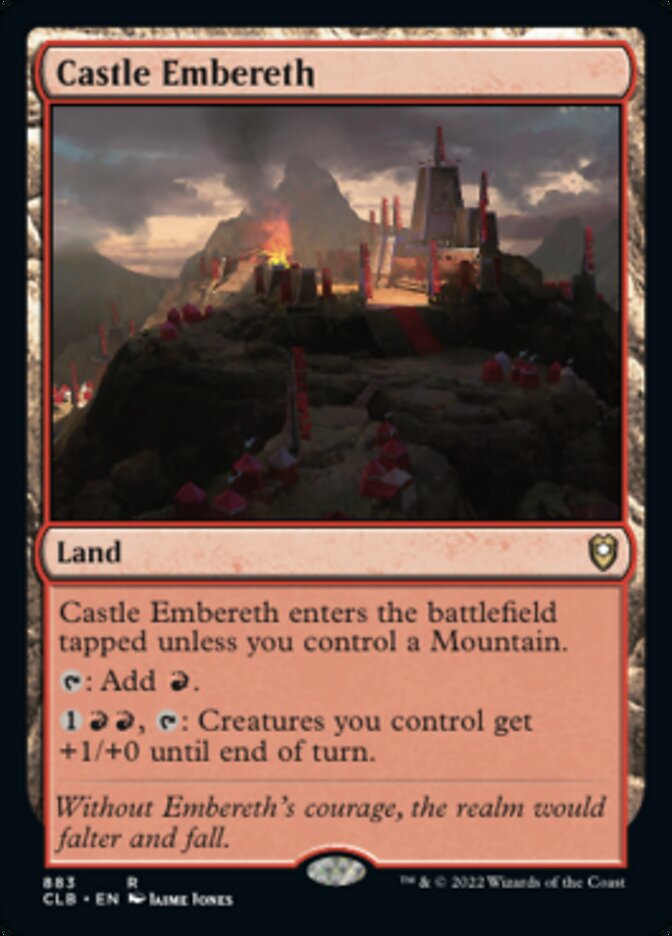 Castle Embereth [Commander Legends: Battle for Baldur's Gate] | Fandemonia Ltd
