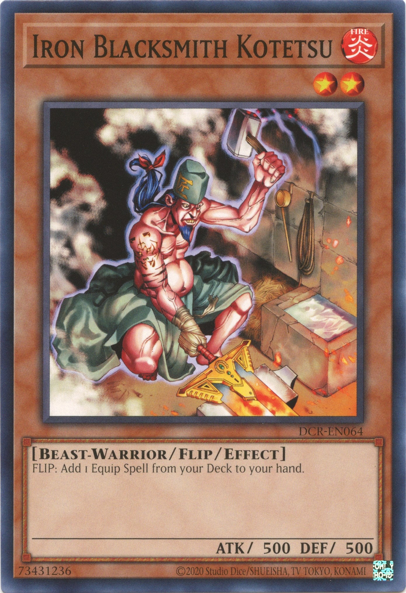 Iron Blacksmith Kotetsu (25th Anniversary) [DCR-EN064] Common | Fandemonia Ltd