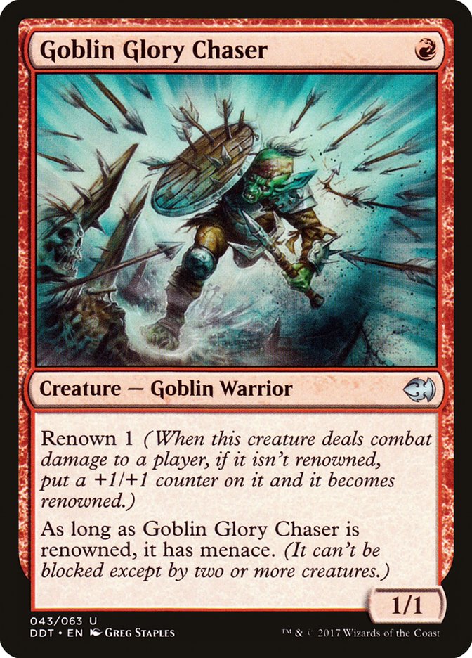 Goblin Glory Chaser [Duel Decks: Merfolk vs. Goblins] | Fandemonia Ltd