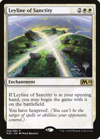 Leyline of Sanctity [Core Set 2020 Promos] | Fandemonia Ltd