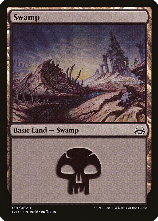 Swamp (59) (Divine vs. Demonic) [Duel Decks Anthology] | Fandemonia Ltd