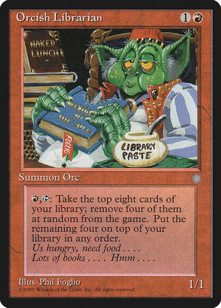 Orcish Librarian [Ice Age] | Fandemonia Ltd