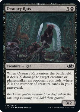 Ossuary Rats [Jumpstart 2022] | Fandemonia Ltd