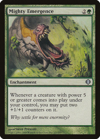 Mighty Emergence [Shards of Alara] | Fandemonia Ltd