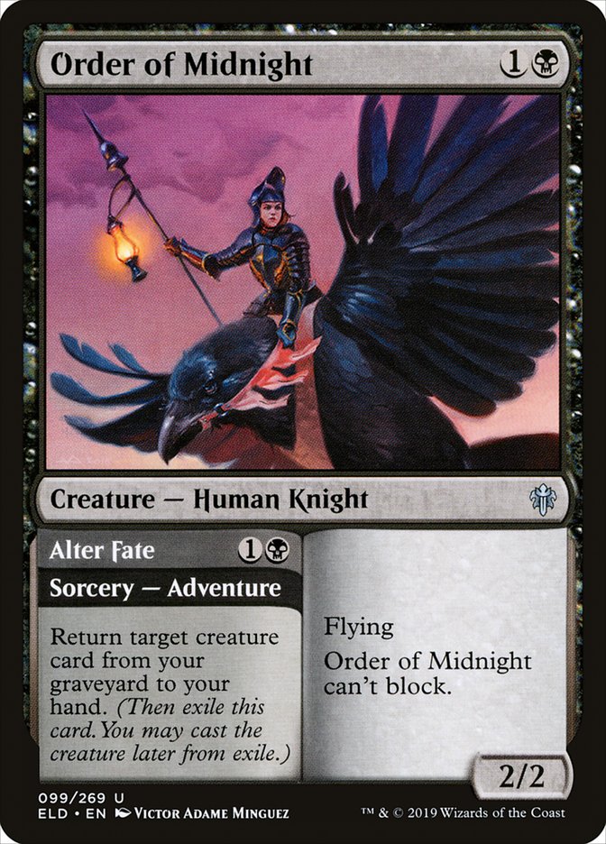 Order of Midnight // Alter Fate [Throne of Eldraine] | Fandemonia Ltd