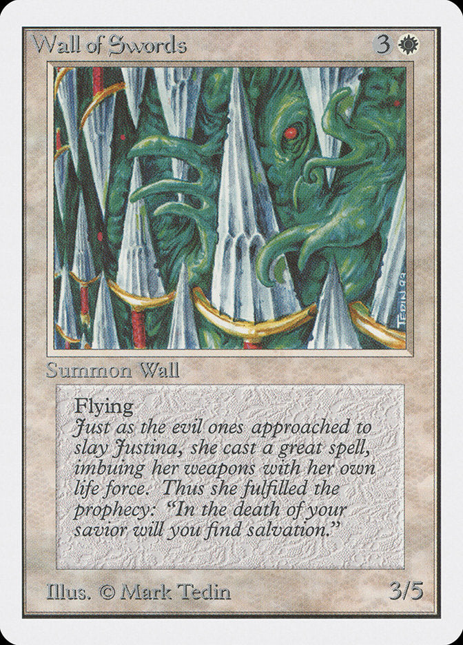 Wall of Swords [Unlimited Edition] | Fandemonia Ltd