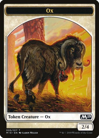 Ox Token [Core Set 2019 Tokens] | Fandemonia Ltd