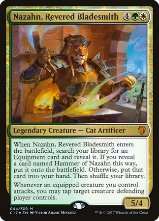 Nazahn, Revered Bladesmith [Commander 2017] | Fandemonia Ltd