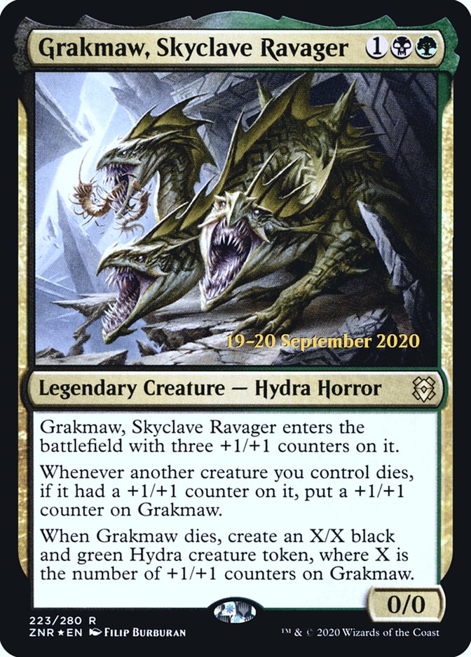 Grakmaw, Skyclave Ravager  [Zendikar Rising Prerelease Promos] | Fandemonia Ltd