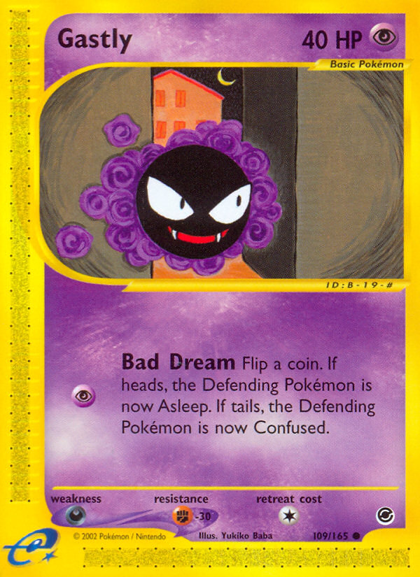 Gastly (109/165) [Expedition: Base Set] | Fandemonia Ltd