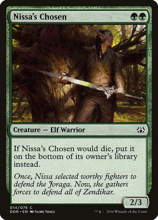 Nissa's Chosen [Duel Decks: Nissa vs. Ob Nixilis] | Fandemonia Ltd