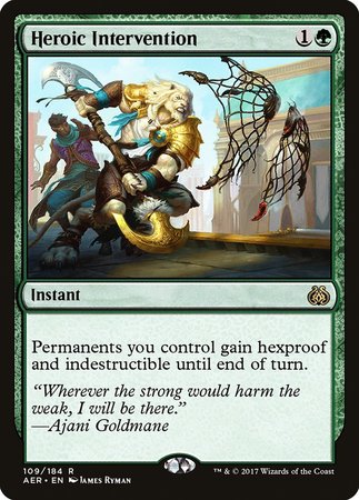 Heroic Intervention [Aether Revolt] | Fandemonia Ltd