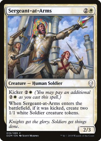 Sergeant-at-Arms [Dominaria] | Fandemonia Ltd