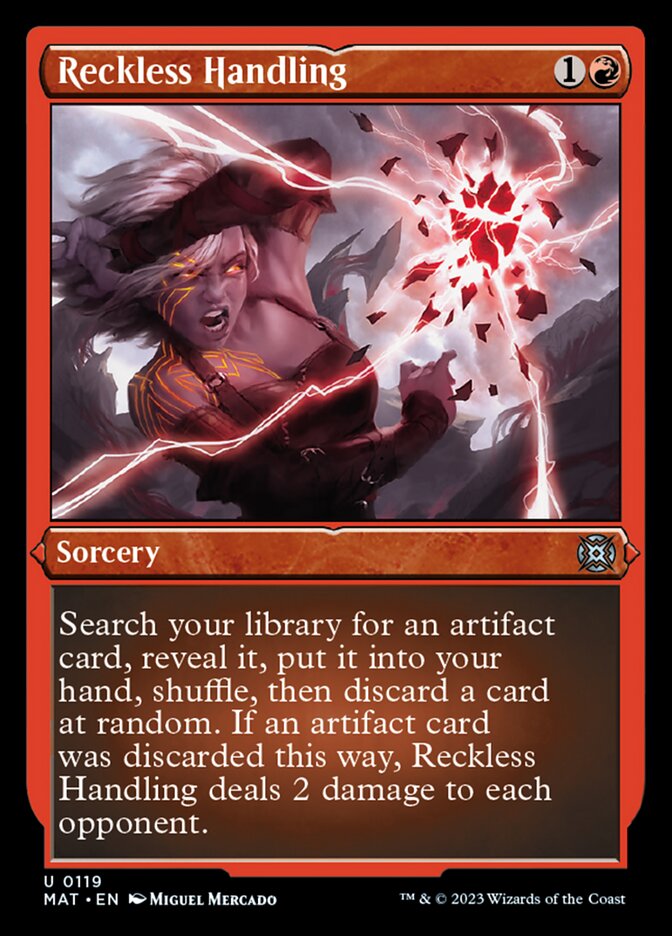 Reckless Handling (Foil Etched) [March of the Machine: The Aftermath] | Fandemonia Ltd