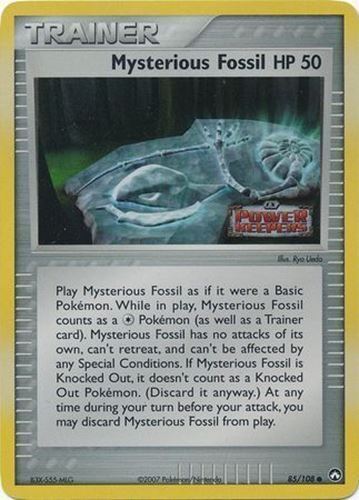 Mysterious Fossil (85/108) (Stamped) [EX: Power Keepers] | Fandemonia Ltd