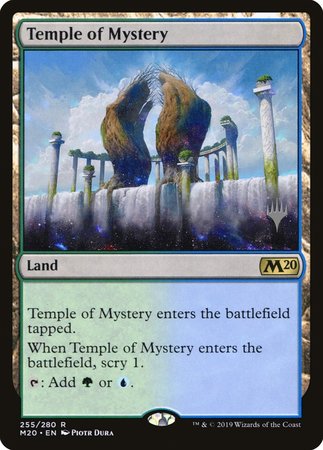 Temple of Mystery [Core Set 2020 Promos] | Fandemonia Ltd
