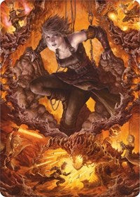 Nahiri, Heir of the Ancients [Zendikar Rising Art Series] | Fandemonia Ltd
