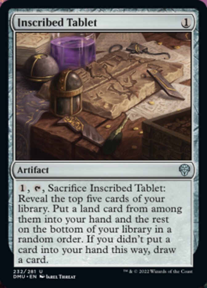 Inscribed Tablet [Dominaria United] | Fandemonia Ltd