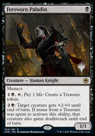 Forsworn Paladin (Promo Pack) [Dungeons & Dragons: Adventures in the Forgotten Realms Promos] | Fandemonia Ltd