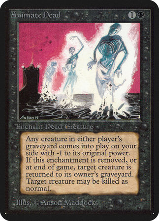 Animate Dead [Limited Edition Alpha] | Fandemonia Ltd