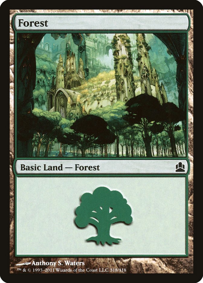 Forest (318) [Commander 2011] | Fandemonia Ltd