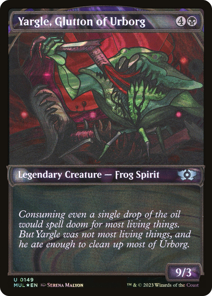 Yargle, Glutton of Urborg (Halo Foil) [Multiverse Legends] | Fandemonia Ltd