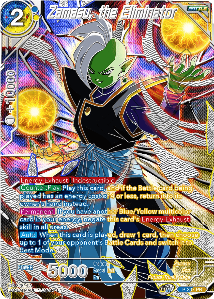 Zamasu, the Eliminator (Revision) (P-337) [5th Anniversary Set] | Fandemonia Ltd