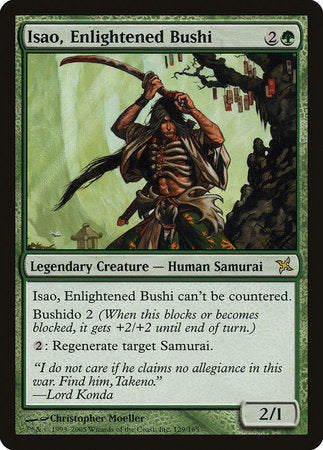 Isao, Enlightened Bushi [Betrayers of Kamigawa] | Fandemonia Ltd