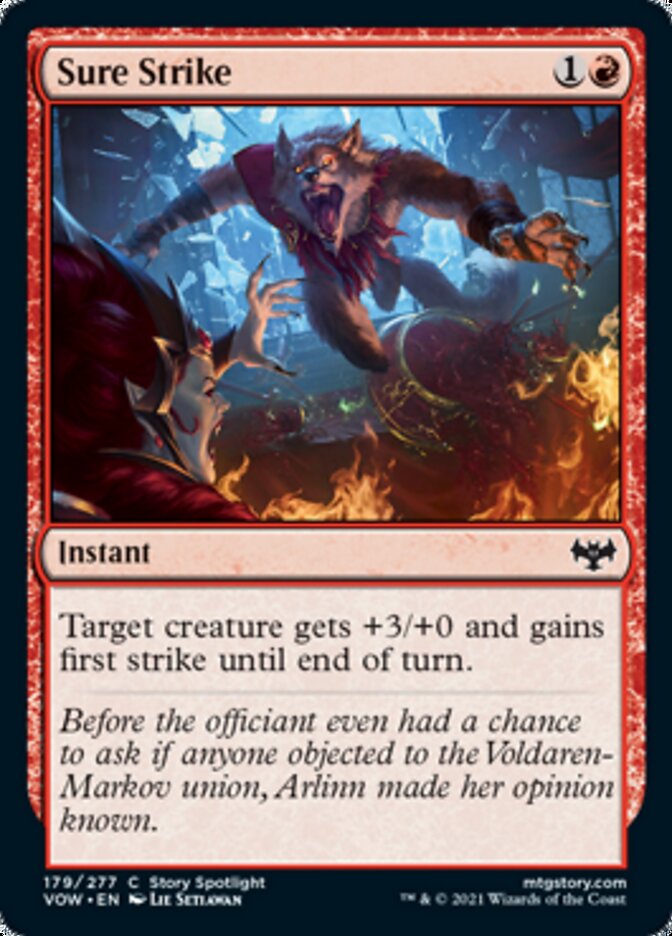 Sure Strike [Innistrad: Crimson Vow] | Fandemonia Ltd