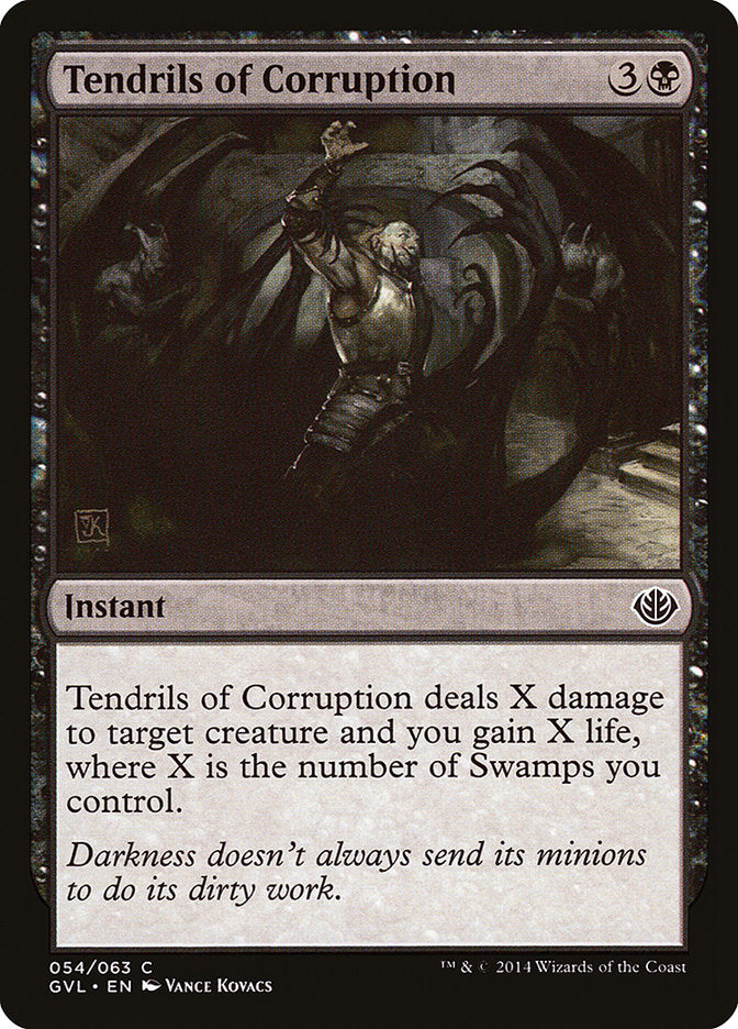 Tendrils of Corruption (Garruk vs. Liliana) [Duel Decks Anthology] | Fandemonia Ltd